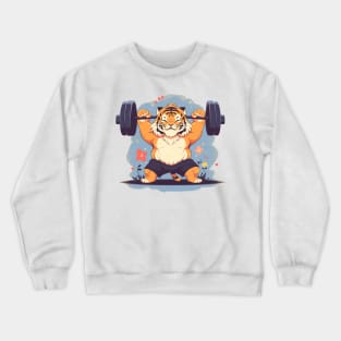 cute tiger Crewneck Sweatshirt
